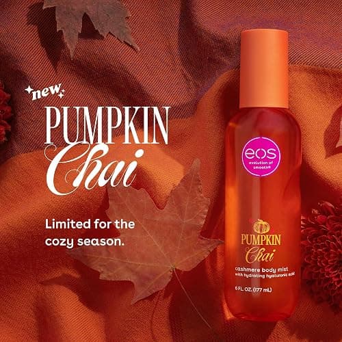 eos Cashmere Body Mist, Pumpkin Chai, Fall Fragrance Mist, 6 fl oz thumbnail 2