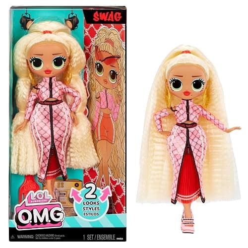 LOL Surprise OMG Swag Fashion Doll with Multiple Surprises Including Transforming Fashions and Fabulous Accessories – Great Gift for Kids Ages 4+ - Image 1