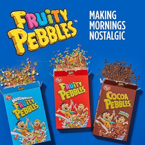 Fruity Pebbles Breakfast Cereal For Kids, Gluten Free, Made With Sweetened Puffed Rice, 11 Oz thumbnail 9
