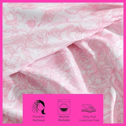 Betsey Johnson - Queen Sheet Set with Pillowcases for Everyday Bedroom Use | Microfiber, Fade & Wrinkle Resistant, Fully Elastic Fitted Sheet, Secure Deep Pocket Fit, Easy Care, Year-Round Comfort thumbnail 5