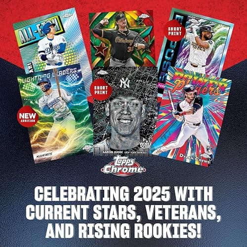 2025 Topps Chrome Baseball - Factory Sealed - Value Box thumbnail 6