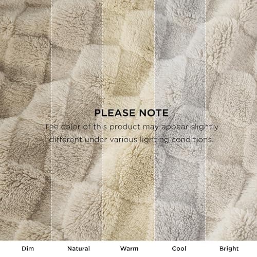Bedsure GentleSoft Light Brown Throw Blanket for Couch - Super Soft Cozy Blankets Gifts for Women Men Girls, Cute Small Fleece Throws for Bedroom Home Decor, 50x70 Inches thumbnail 8