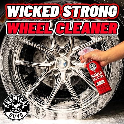 Chemical Guys Diablo Wheel Cleaner Spray - 2 Pack 16 oz Bottles, Safe on All Wheel & Rim Finishes, Sprayable Formula Removes Brake Dust, Dirt & Grime, Great for Cars, Trucks, SUVs, Motorcycles & RVs thumbnail 2