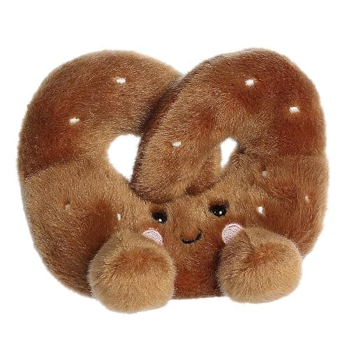 Aurora® Adorable Palm Pals™ Twist Pretzel™ Stuffed Animal - Pocket-Sized Play - Collectable Fun - Brown 5 Inches thumbnail 2