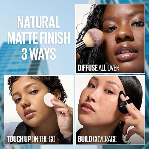 Maybelline Fit Me Matte + Poreless Pressed Face Powder Makeup & Setting Powder, Creamy Beige, 1 Count thumbnail 8