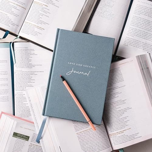 Love God Greatly Journal: A SOAP Method Journal for Bible Study (Blue Cloth-bound Hardcover) thumbnail 7