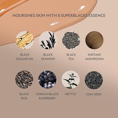 YENSA Super Serum Silk Concealer - Full Coverage Undereye Concealer & Peptides Serum for Face - Enriched with Vitamins C & E, Bakuchiol & Superfoods to Boost Radiance - Fair 1 (0.2 Fl oz) thumbnail 8