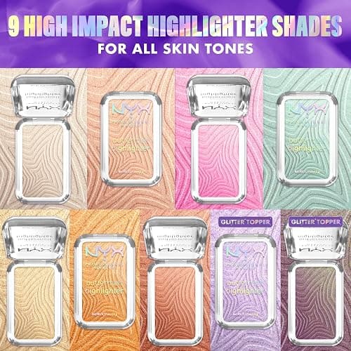 NYX Professional Makeup Buttermelt Highlighter, Powder Highlighter, 12 HR Wear, Buildable & Buttery Soft Creamy Finish, Fade & Transfer Resistant, Shade: Glaze it Butta (Light Bronze) thumbnail 8