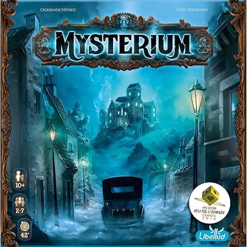Asmodee Mysterium Board Game - Enigmatic Cooperative Mystery Game with Ghostly Intrigue, Family Fun for Kids & Adults, Ages 10+, 2-7 Players, 42 Minute Playtime thumbnail 3