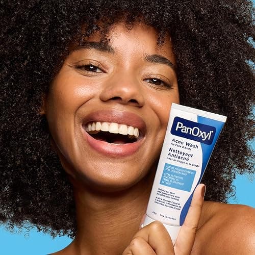 PanOxyl 4% Benzoyl Peroxide Acne Wash, Helps Clear and Prevent Acne, Daily Antibacterial Wash, Gentle, pH-Balanced, 85g thumbnail 5