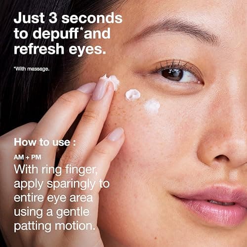 Clinique All About Eyes: Lightweight Eye Cream Vitamin C Formula + Rich Eye Cream Hyaluronic Acid Formula | Hydrating, Brightening, Depuffing thumbnail 6