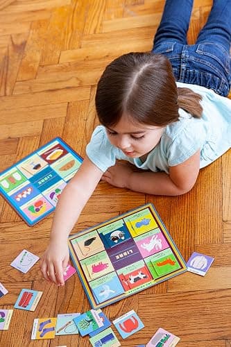 eeBoo: Spanish Bingo Vocabulary Game, A Game of Imaginative Problem Solving, Educational Games That Cultivates Conversation, Socialization, and Skill-Building, Learn Spanish, for Ages 5 and up thumbnail 2