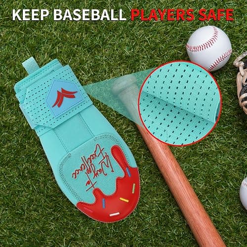 WAYCEL Sliding Mitts - Baseball Sliding Mitt for Youth - Ice Cream Sliding Mitt Baseball - Softball thumbnail 8