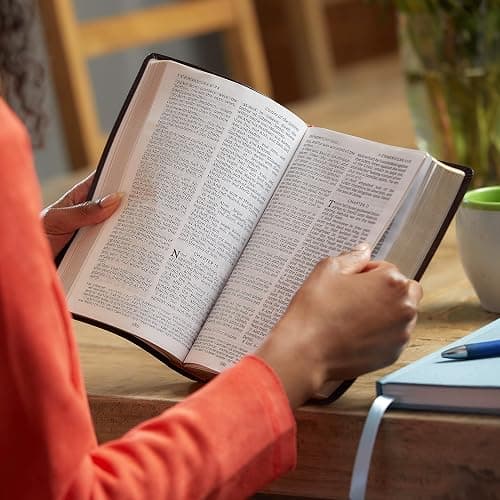 KJV Holy Bible: Personal Size Giant Print with 43,000 Cross References, Deluxe Burgundy Leathersoft, Red Letter, Comfort Print: King James Version thumbnail 7
