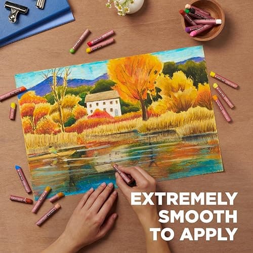 SAKURA XLP50 50-Piece Cray-Pas Expressionist Oil Pastel Set, Assorted Color thumbnail 3