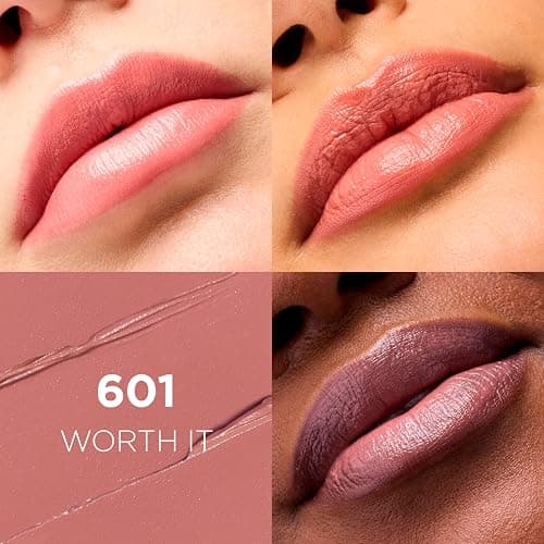 L'Oreal Paris Colour Riche Satin Lipstick for Moisturized Lips,Lip Makeup with Argan Oil and Vitamin E,Worth It,0.13 Oz thumbnail 2
