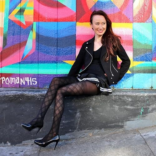 Millennials In Motion Plaid Tights thumbnail 3