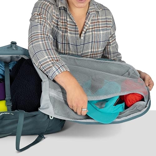 Osprey Fairview 40L Women's Travel Backpack, Graphite Purple thumbnail 10