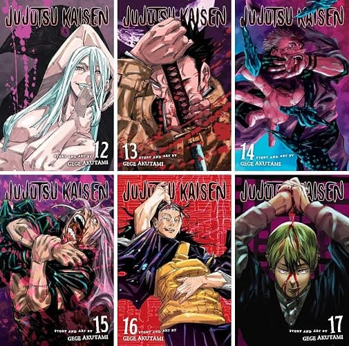 Jujutsu Kaisen Complete Collection Manga Series Set (34 Books) thumbnail 4