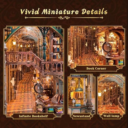 Magic Times Library (Book Nook) thumbnail 5