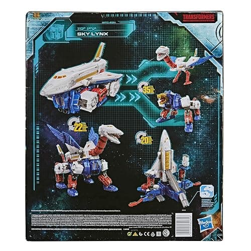 Transformers Toys Generations War for Cybertron: Earthrise Leader WFC-E24 Sky Lynx (5 Modes) Action Figure - Kids Ages 8 and Up, 11-inch thumbnail 3