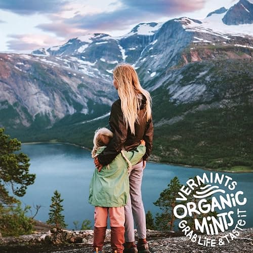 VerMints Organic Breath Mints Wintergreen - Real Ingredients, Lasting Refresh - Travel Size Candies - Non-GMO, Vegan, Nut Free, Gluten Free & Kosher Organic Flavored Candy Mints - 100 Packets thumbnail 9