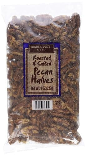 Trader Joe's Roasted & Salted Pecan Halves (8 oz) - Image 1