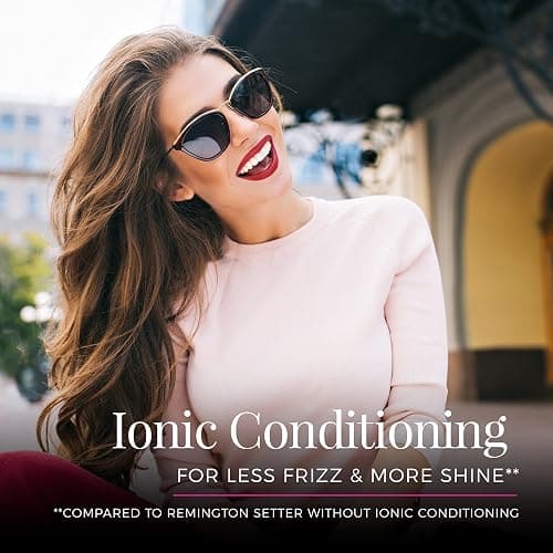 Remington Ionic Conditioning Hair Setter, 20 Velvet Hair Rollers, 6 Large (1¼”), 10 Medium (1"), 4 Small (¾”), Blowout Style Hair Curlers thumbnail 2