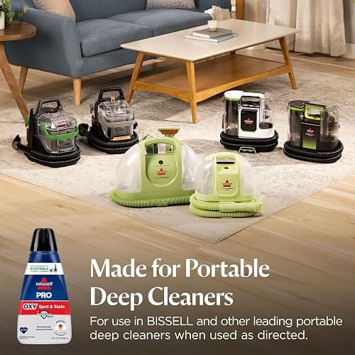 Bissell Professional Spot and Stain + Oxy Portable Machine Formula, 32 oz, Single, 32 Fl Oz thumbnail 5