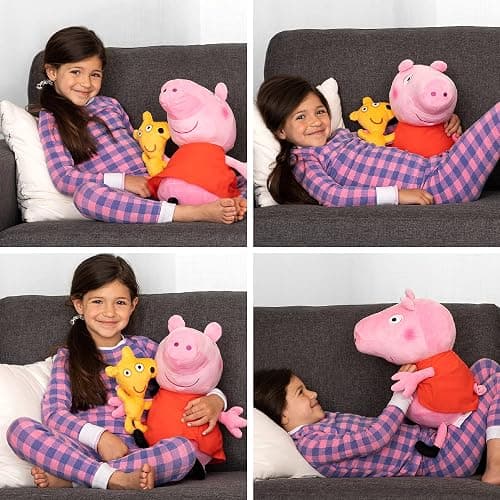 Peppa Pig Kids Bedding Super Soft Plush Cuddle Pillow Buddy, One Size, By Franco thumbnail 5