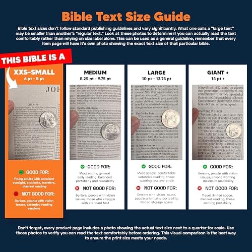 MerchSalad Personalized NIV Bible New International Version Faux Leather Holy Bible with Custom Name SMALL PRINT with Red-Highlighted Verses, Custom Gift for Christian & Religious Celebrations | Pink thumbnail 4