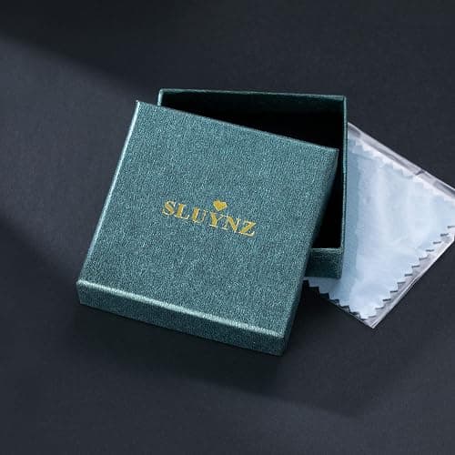 SLUYNZ 925 Sterling Silber Creolen Ohrringe Kette für Damen Frauen Hängend Ohrringe thumbnail 8