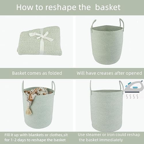 green laundry hamper  thumbnail 7