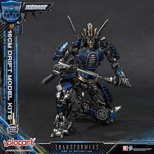 YOLOPARK Transformers Toys Age of Extinction Drift Action Figure,AMK PRO Series 6.3 Inch Highly Articulated Transformers Model Kit for Ages 15 and Up,No Converting thumbnail 5