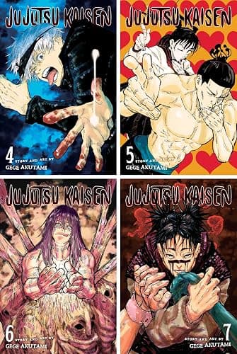 Jujutsu Kaisen Complete Collection (32 Books) Manga Series Set (Vol. 0-30 + Guide) thumbnail 3