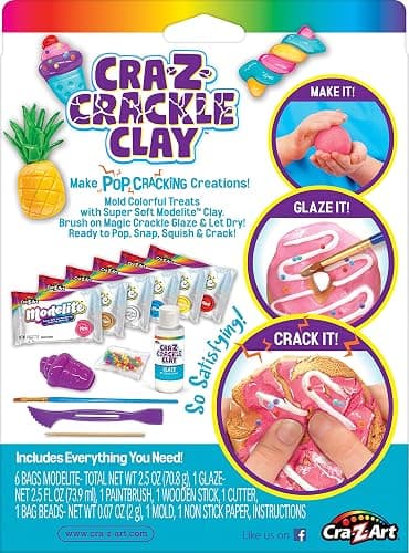 CRA-Z-Crackle Clay Create & Crack Sweet Treats for Ages 6 and Up thumbnail 2