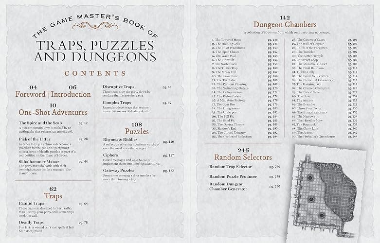 The Game Master's Book of Traps, Puzzles and Dungeons: A punishing collection of bone-crunching contraptions, brain-teasing riddles and ... RPG adventures (The Game Master Series) thumbnail 2
