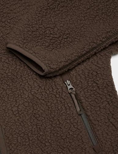 Yozazzy Fleece Jackets Women Causal Long Sleeve Sherpa Jacket Warm Ziper Fuzzy Coat Sweatshirts Trendy with Pockets thumbnail 7