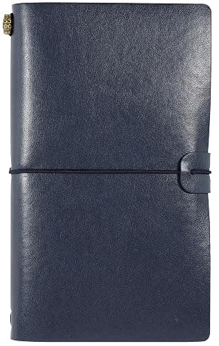 Voyager Refillable Notebook - Midnight Blue (Traveler's Journal, Planner, Notebook) - Image 1