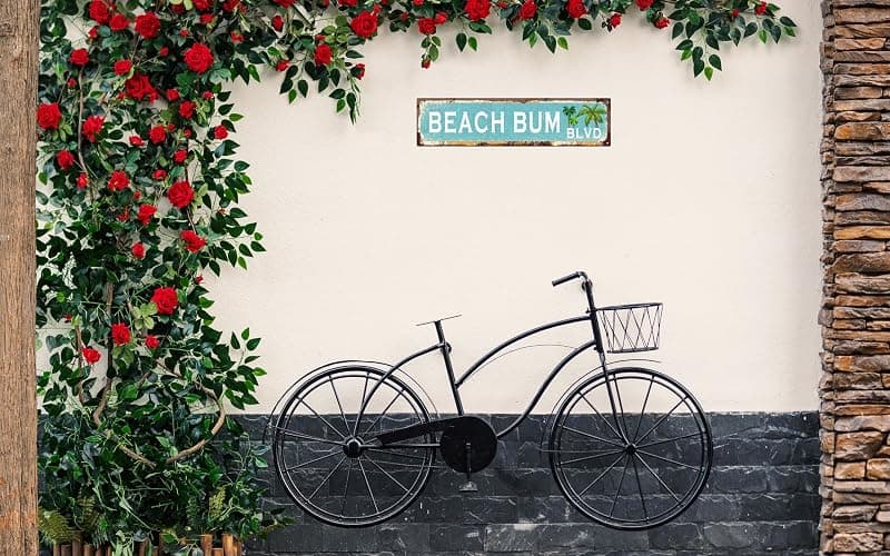 Vintage Tin Sign Retro Metal Beach Bum Blvd Signs Stylish Wall Art Plaques for Home Decor Bathroom Kitchen House and Gothic Wall Decor or as a Unique Poster 16x4 in thumbnail 5