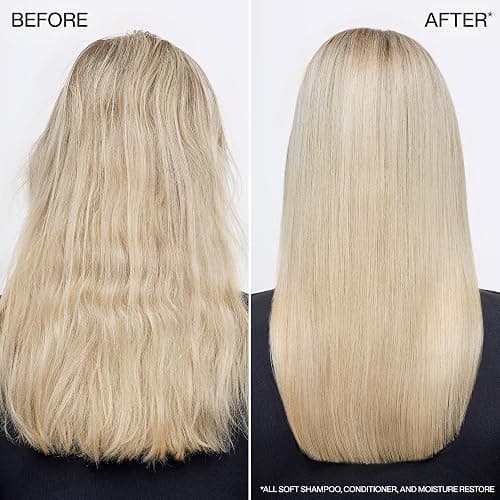 Redken All Soft Conditioner - Moisturizes & Hydrates Dry, Brittle Hair, Softens, Smooths & Adds Hair Shine, Conditioner & Detangler thumbnail 4