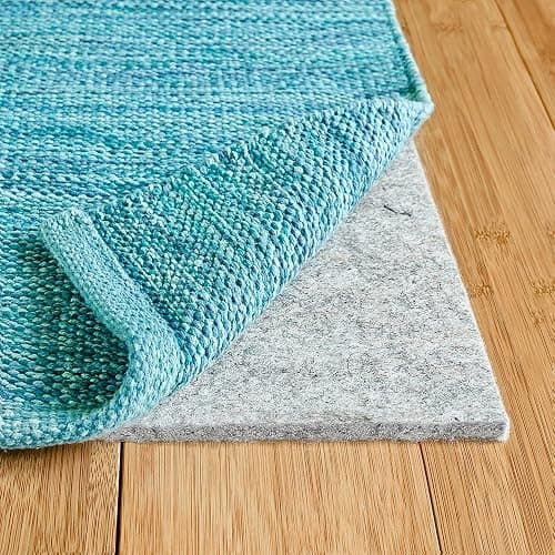 RUGPADUSA - Basics - 5'x7' - 1/4" Thick - 100% Felt - Protective Cushioning Rug Pad - Safe for All Floors and Finishes Including Hardwoods - Image 1