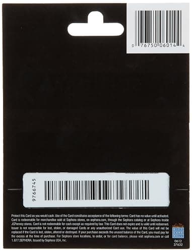 Sephora $50 Gift Card thumbnail 2