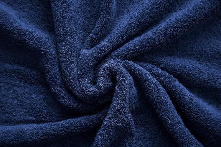 American Veteran Towel, Hand Towels for Bathroom Set of 4, 100% Cotton Turkish Hand Towel Sets Clearance Prime, Soft Hand Face Towels, Navy Blue Hand Towels thumbnail 5