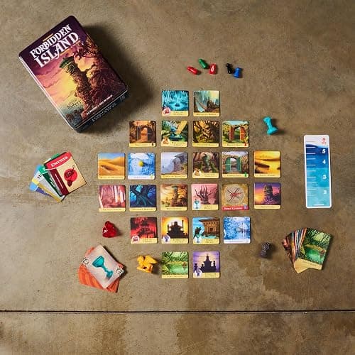 Gamewright - Forbidden Island - Cooperative Strategy Survival Board Game, 2-4 Players thumbnail 2