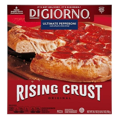 Digiorno Frozen Pizza, Rising Crust Pepperoni Pizza 24.7 oz thumbnail 3