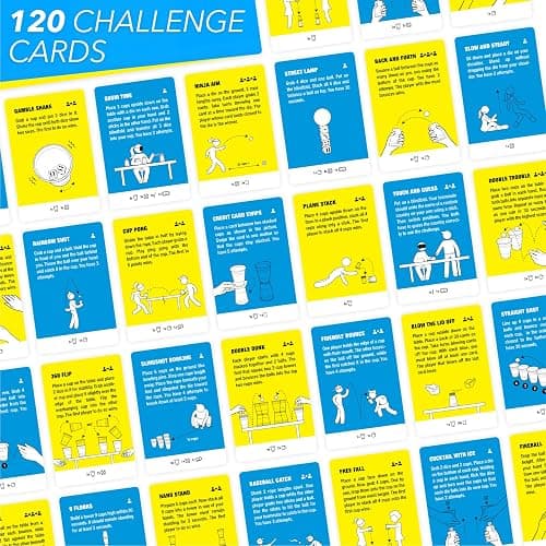 Super Skills - Action Game for Competitive People - Beat Your Friends at 120 Challenges - Fun Group Activity for Family Night or Party with Kids, Teen thumbnail 4