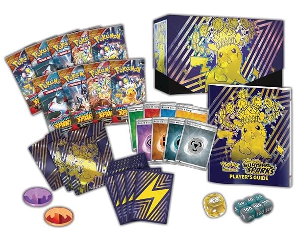Pokémon TCG: Scarlet & Violet - Surging Sparks Elite Trainer Box thumbnail 5