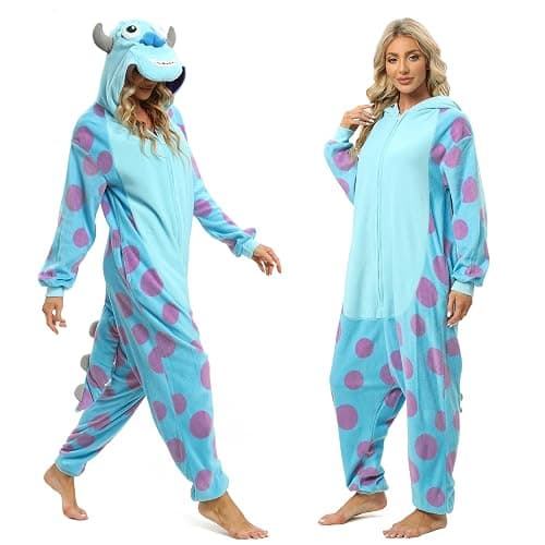 LBJR Unisex Adult Animal Onesie Costume Halloween Christmas Pajamas thumbnail 6