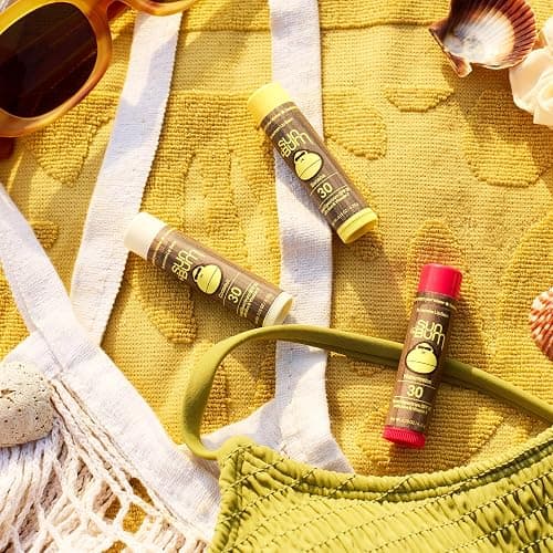 Sun Bum SPF 30 Sunscreen Lip Balm 3 Flavor Variety Pack - Coconut, Banana, Watermelon - Moisturizing Aloe Vera and Vitamin E - Vegan and Cruelty Free - UVA/UVB Lip Protection - 0.15 oz, 3 count thumbnail 3
